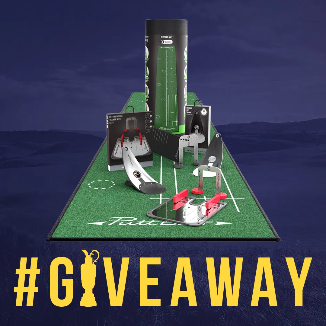 puttoutgolf's tweet image. To celebrate the 150th Open Championship, we're giving away £150 in credit to use across our website.

To ENTER:

1️⃣ LIKE &amp;amp; RT this post
2️⃣ Follow us
3️⃣ @ a friend 👇

ENDS WEDNESDAY 13th July 11:59pm B.S.T.

Good luck!