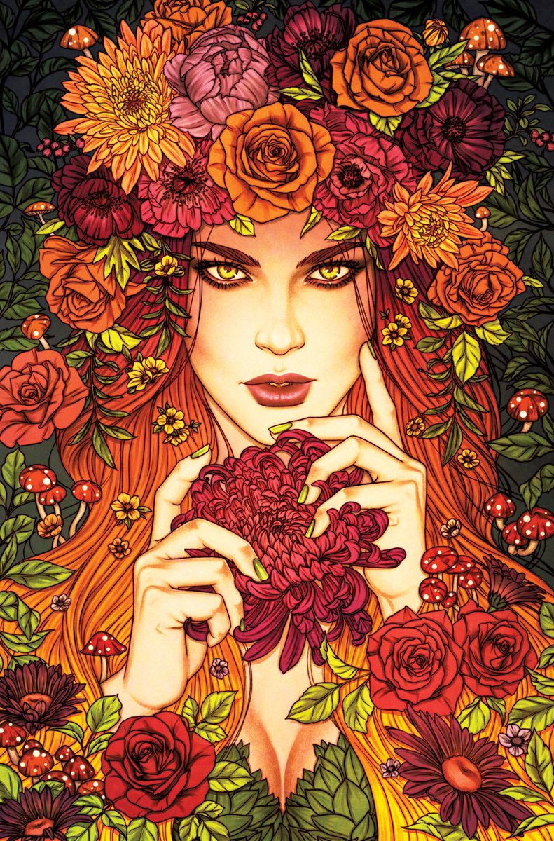 RT @girIsofdc: Poison Ivy #4 variant cover by Jenny Frison https://t.co/Ugf1QWN1wY