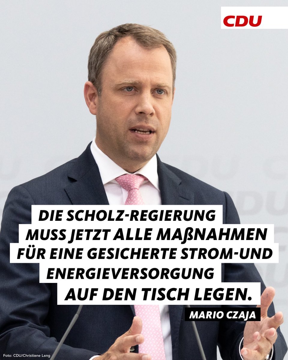 CDU Deutschlands (@cdu) on Twitter photo CDU-Generalsekretär <a href="/MarioCzaja/">Mario Czaja</a> fand in der heutigen Pressekonferenz klare Worte zur aktuellen Lage in Deutschland. „Wir alle merken, dass schwierige Zeiten auf unser Land zukommen. Uns bläst ein scharfer Wind ins Gesicht.“ CDU-Generalsekretär <a href="/MarioCzaja/">Mario Czaja</a> fand in der heutigen Pressekonferenz klare Worte zur aktuellen Lage in Deutschland. „Wir alle merken, dass schwierige Zeiten auf unser Land zukommen. Uns bläst ein scharfer Wind ins Gesicht.“