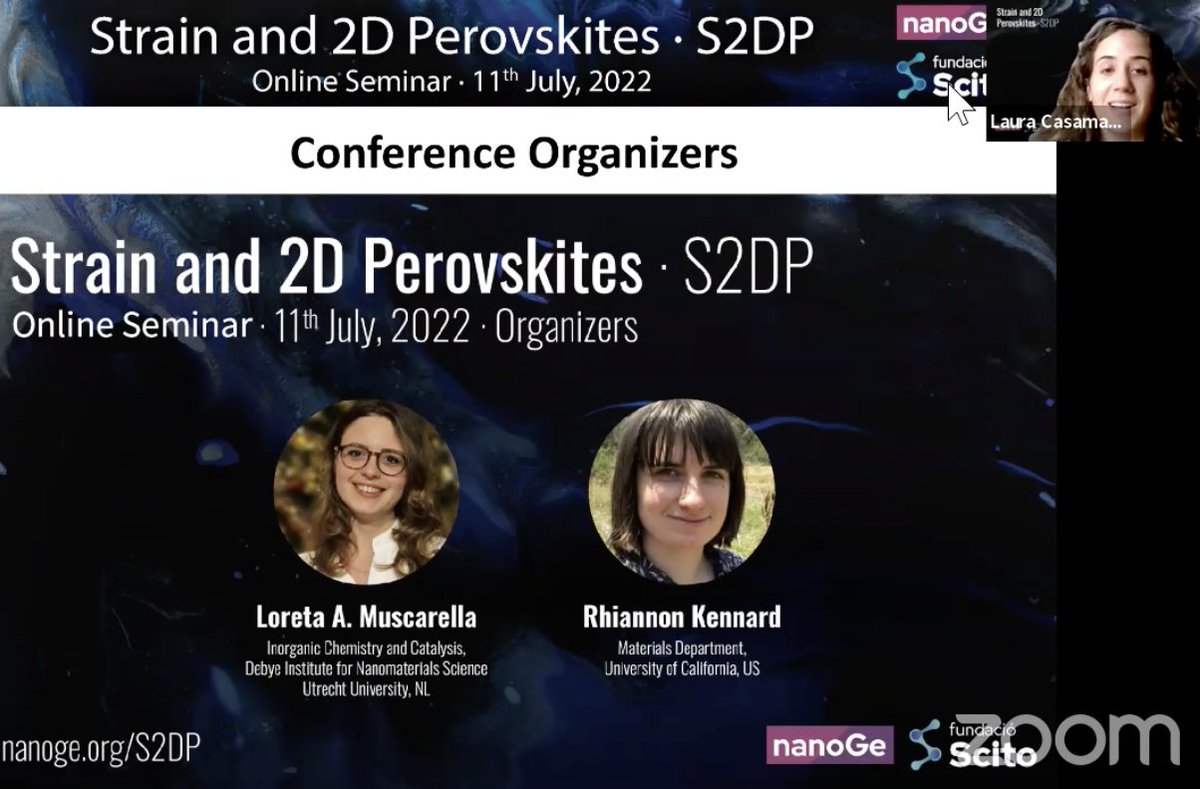 jovana_v_milic's tweet photo. @la_muscarella @nanoGe_Conf Looking forward to an engaging seminar and discussion @nanoge #S2DP! Thank you for organizing @LorettaJRoss & @perov_rhysearch 🙌 https://t.co/pXMWNPk3RL