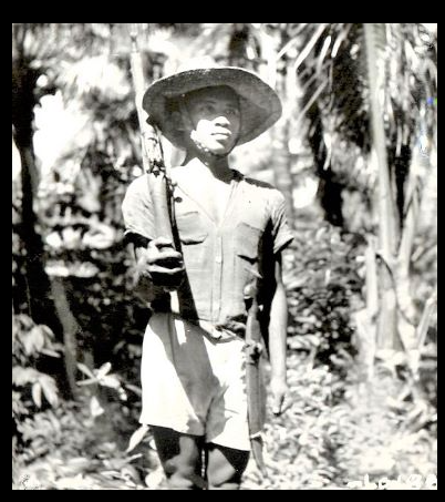 SchootenFrans's tweet photo. Ignacio Claro, a typical teenage Guerrilla fighting the Japanese on the Island of Samar. 11/15/1944

He's armed with a M1917 Enfield rifle. https://t.co/Etmb20W4n5