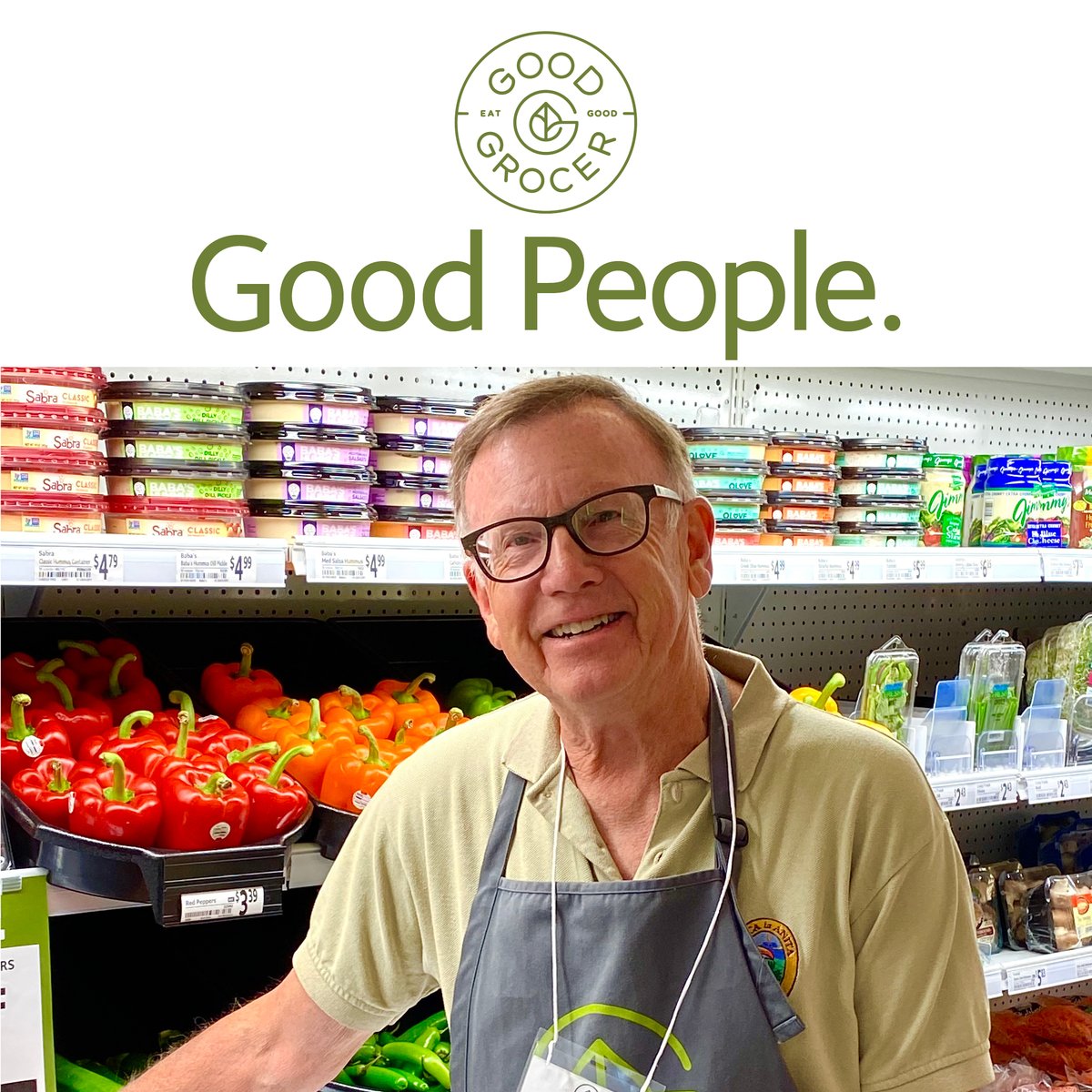 GoodGrocer's tweet photo. Meet Steve! He has worked in groceries since 1964 at Lunds &amp; Byerly's and Kolwalski's, as head of their produce departments. Steve volunteers at Good Grocer because he believes in helping the community and "We all need to eat." Thank you Steve! 😀🙌 2650 Nicollet Ave, Minneapolis https://t.co/dfefUGVfiG