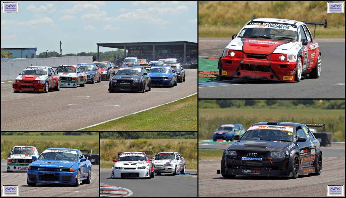 spcphotomedia's tweet photo. A searingly hot #Thruxton saw the #CTCRC #ClassicThunder #Thundersaloons back in action over the weekend of the 9th/10th July, Jason Davies doing the winning in his #SapphireCosworth after being beaten to pole by the #TeamPrawn #AudiA3 of Nick Vaughan on Saturday. https://t.co/VN3O1m3XEP