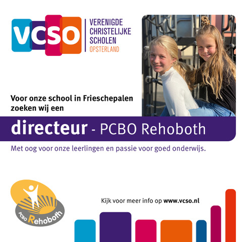 bmeesterschap's tweet image. VACATURE
VCSO zoekt een directeur voor PCBO Rehoboth in Frieschepalen. Meer weten over deze vacature?

Kijk op: bureaumeesterschap.nl/vacatures/vcso…