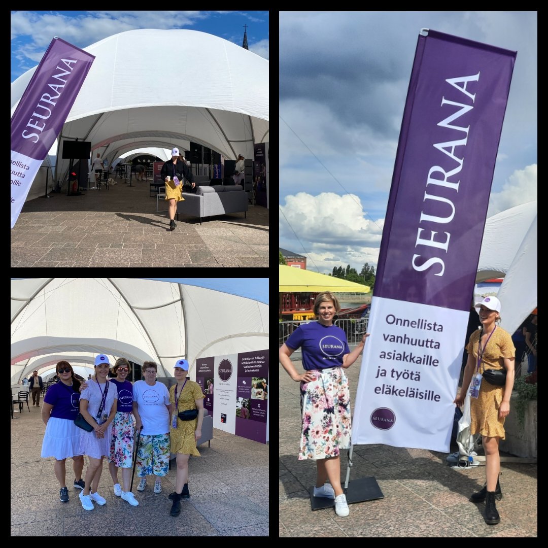 Mikä upea SuomiAreenan startti - kiitos Pori! Ihania kohtaamisia ja merkityksellisiä keskusteluja. Tule sinäkin tapaamaan meitä Etelärantaan. Huomenna jatketaan!

#seurana #suomiareena