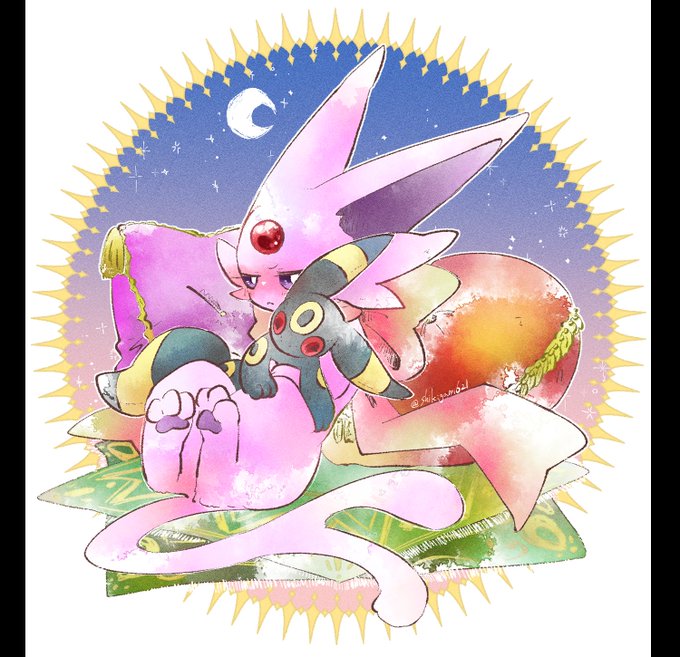 「espeon」Fan Art(Latest｜RT&Fav:50)｜4pages