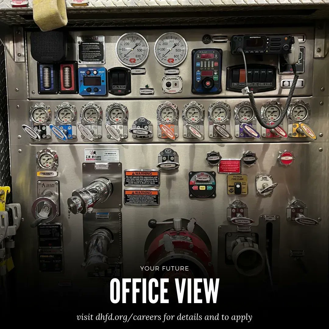 DHFD's tweet image. DHFD is now accepting applications for full-time driver operators. Pay starts at $54,023. Visit buff.ly/3asEvGi for details and to apply.