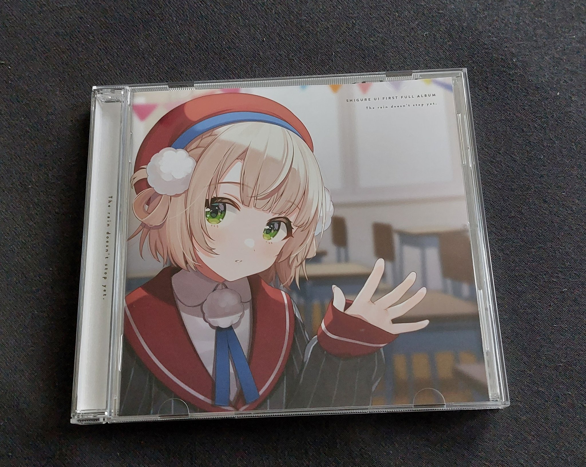 しぐれうい まだ雨はやまない 複製サイン色紙 会場特典ポストカード