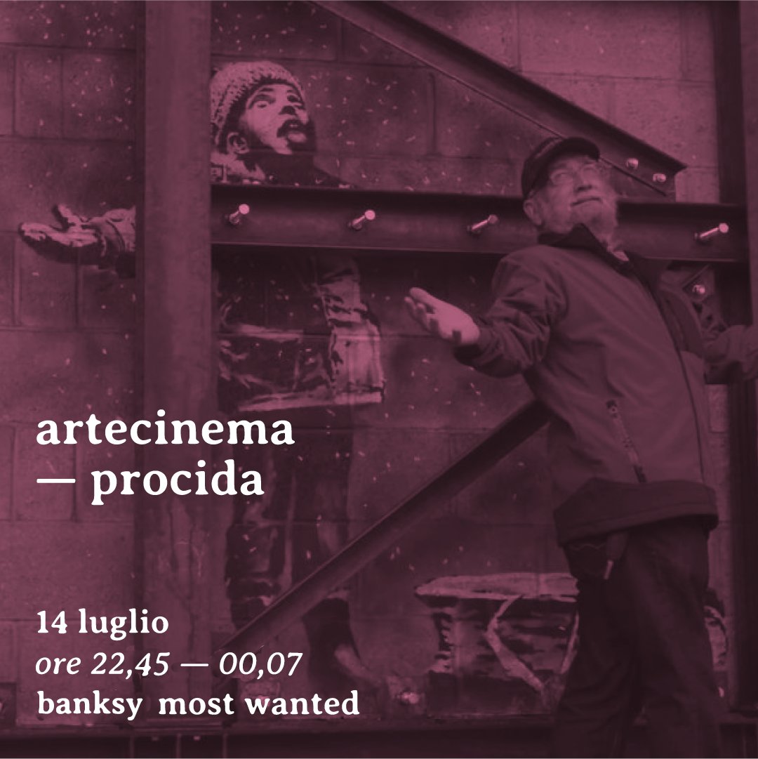 Procida2022's tweet photo. #Artecinema Festival Internazionale di Film sull'Arte Contemporanea comincia giovedì 14 luglio con un triplice appuntamento imperdibile.

Per info e prenotazioni 👉🏼 https://t.co/CbgWQZY7zI

#procida2022 @comunediprocida @ArtecinemaFest https://t.co/8L2MvrcKgG