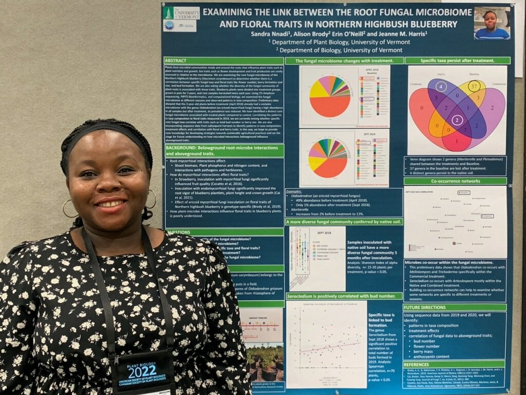 Sandra Nnadi (@sandrannadi1) on Twitter photo Hi, it's my first in-person presentation <a href="/ASPB/">ASPB</a> #PlantBio2022 please check out my poster 900-019 at the exhibit hall A. Thanks for your questions & feedback. <a href="/ASPB_WiPB/">ASPB Women in Plant Biology</a> <a href="/ASPB_ARN/">ASPB African Researchers Network</a> <a href="/UVMplantbio/">UVM Plant Biology</a> @UVM_FSRC <a href="/uvmvermont/">University of Vermont</a> <a href="/UVM_GSS/">University of Vermont Graduate Student Senate</a> <a href="/BlackBotanists/">The Black Botanists</a> <a href="/blackinxnetwork/">BlackInX</a> <a href="/Momademia/">Academic Mom, PhD</a> Hi, it's my first in-person presentation <a href="/ASPB/">ASPB</a> #PlantBio2022 please check out my poster 900-019 at the exhibit hall A. Thanks for your questions & feedback. <a href="/ASPB_WiPB/">ASPB Women in Plant Biology</a> <a href="/ASPB_ARN/">ASPB African Researchers Network</a> <a href="/UVMplantbio/">UVM Plant Biology</a> @UVM_FSRC <a href="/uvmvermont/">University of Vermont</a> <a href="/UVM_GSS/">University of Vermont Graduate Student Senate</a> <a href="/BlackBotanists/">The Black Botanists</a> <a href="/blackinxnetwork/">BlackInX</a> <a href="/Momademia/">Academic Mom, PhD</a>