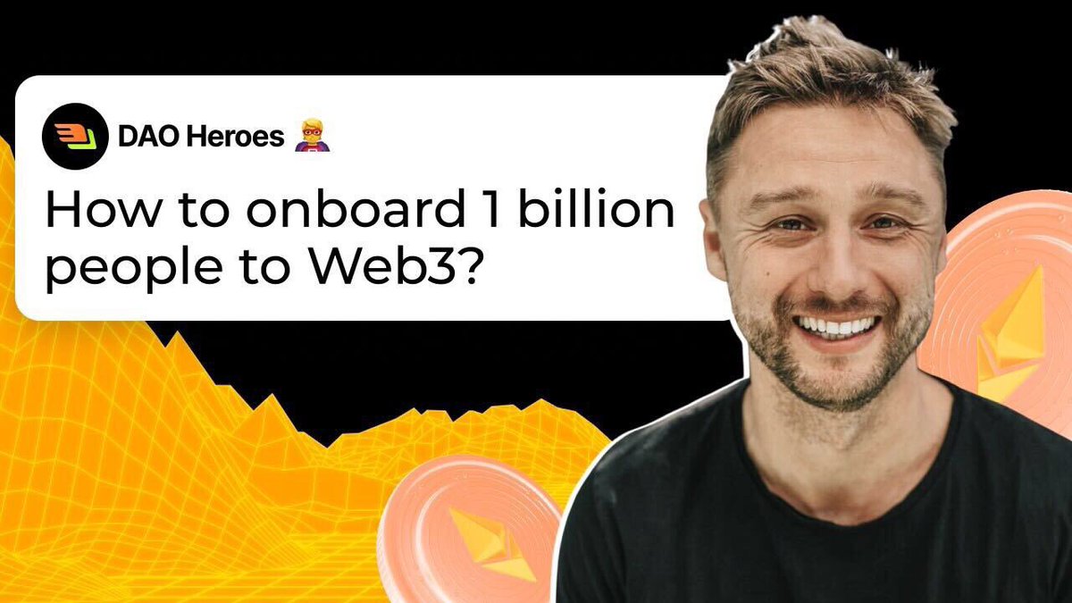 You can onboard one billion people to Web3 by giving them all a billion dollars. 

Wait, are there easier ways? How can you welcome one billion people to Web3? Learn what Web3 experts think in our new video

youtu.be/nfX0beZZZ8I