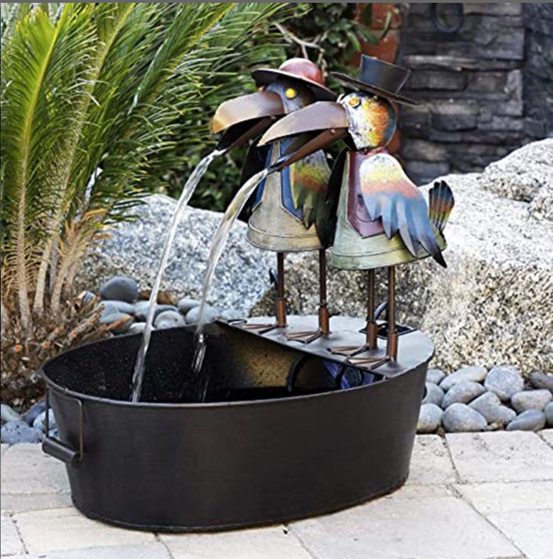 FamilyBackyard2's tweet photo. Whimsical water feature! Imagine it in your space... Everyone will love it!

https://t.co/Kpw0Xx2Hth

#Oasis #Backyard #Family #Friends #Outdoors #Decor #Water #Peaceful https://t.co/xfQfdeBoUn