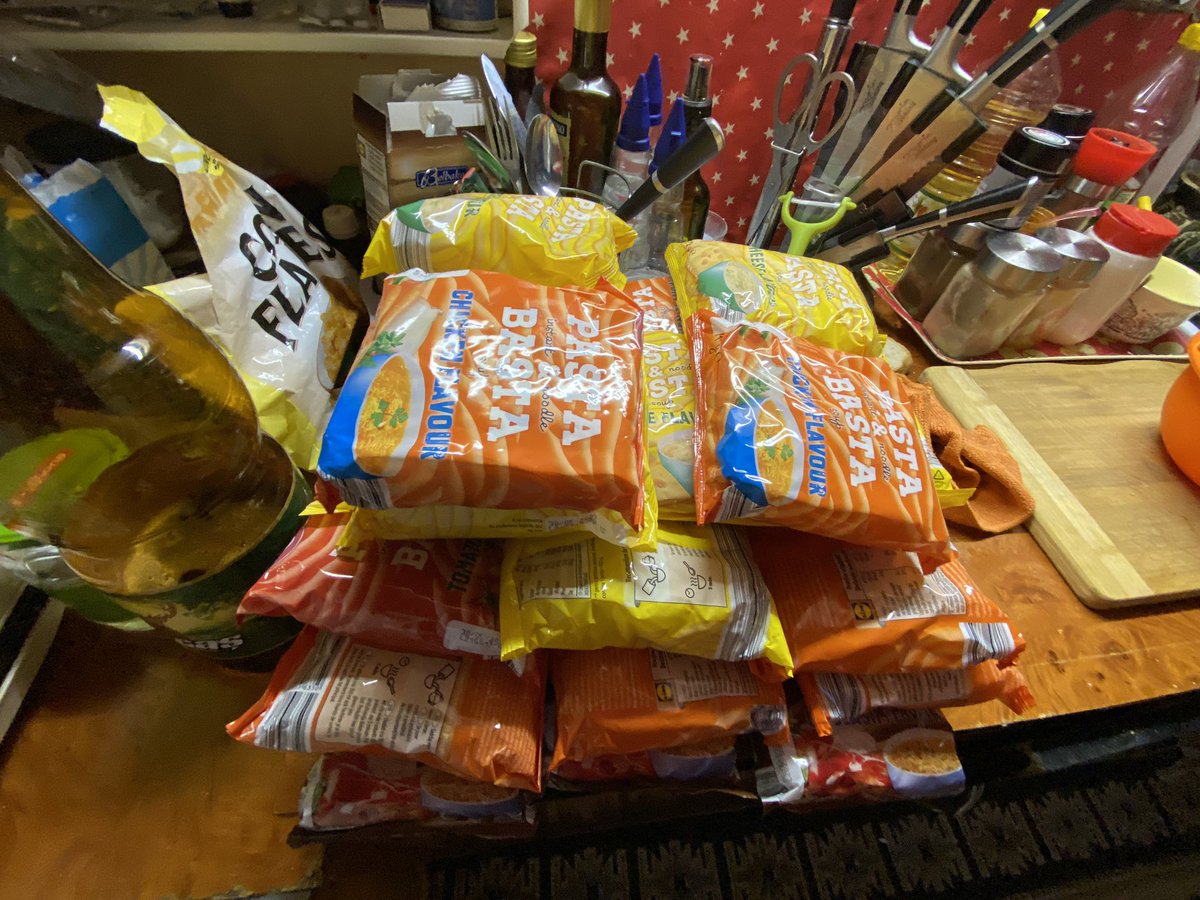 Guess who just bought 30 packs of instant ramen 🍜