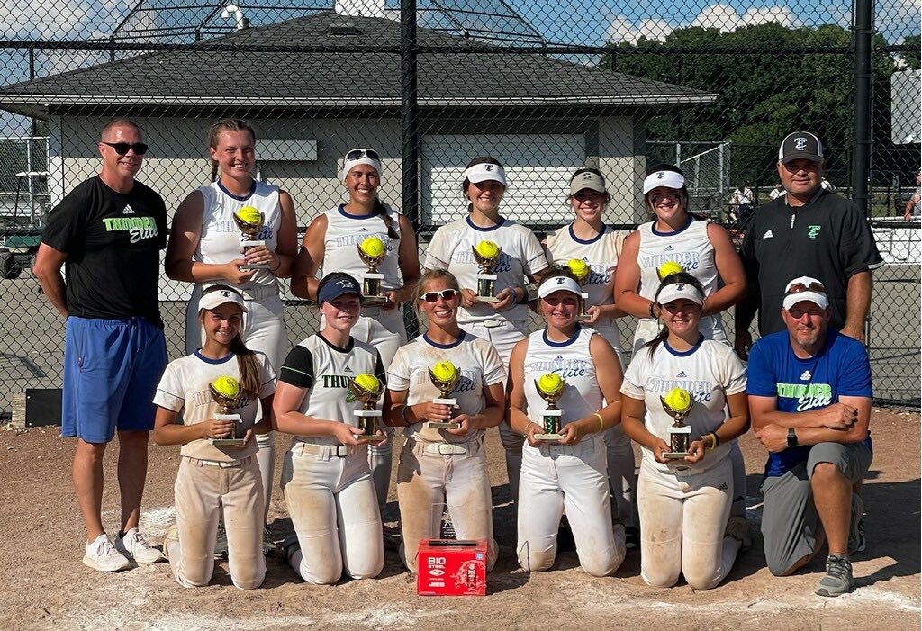 Congratulations Thunder Elite 18U Premier-Sheely on winning the Elite Division Championship at Stingrays.