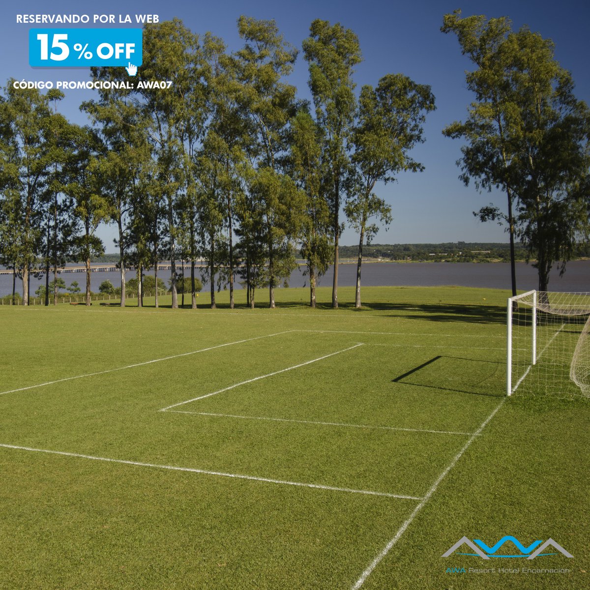 awaresortpy's tweet photo. ¡Relajate con tu familia en estas vacaciones de invierno! 👉Contamos con muchas actividades para toda la familia😊🎉

👉Todo el mes de julio reservando por la web tenes 15% OFF con el código promocional: AWA07
🖱Reservá tu lugar en https://t.co/7aekAU1ZON https://t.co/Ga4mra6qiX