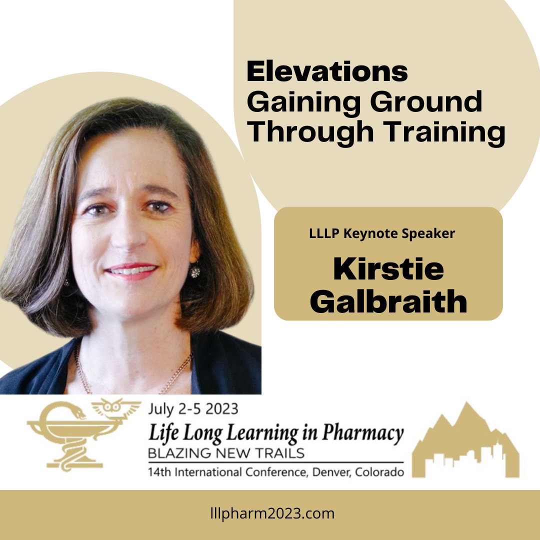 Who better to speak on sub theme: Elevations - Gaining Ground Through Training, then expert in the field &amp; now our keynote speaker, Kirstie Galbraith. Kirstie’s theme explores the question of how we are moving the profession forward through teaching &amp; learning. <a href="/KirstiGalbraith/">Kirstie Galbraith</a>