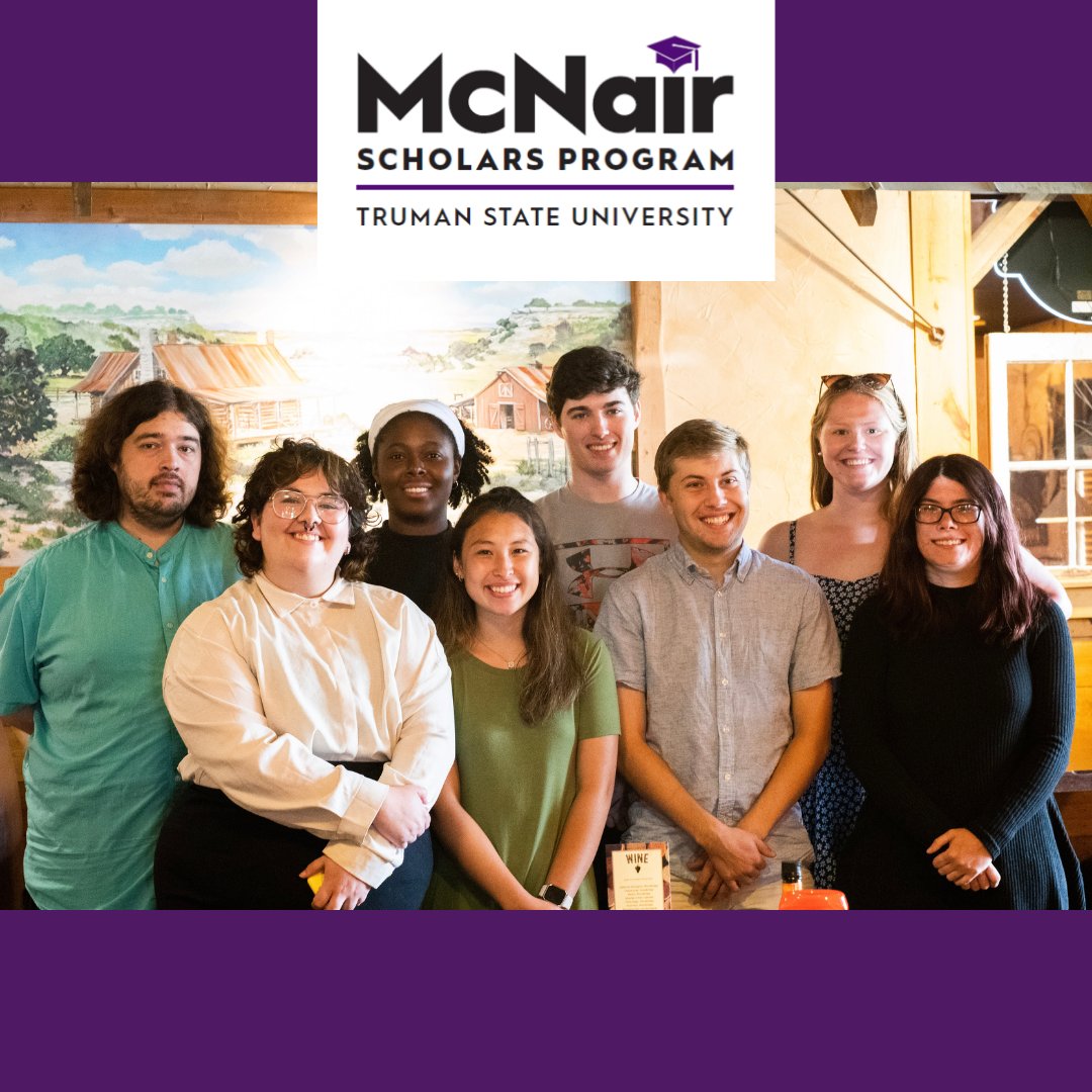 TSUMcNair's tweet photo. Congratulations to the Truman McNair Scholars who have completed the 2022 McNair Summer Research Internships! More details about their projects will be coming soon.

#mcnair #trumanstate #trioworks #iammcnair #research #gradschool #distinctbydesign

Photographer: @imagesbyshania https://t.co/dyWmJ2ESoU