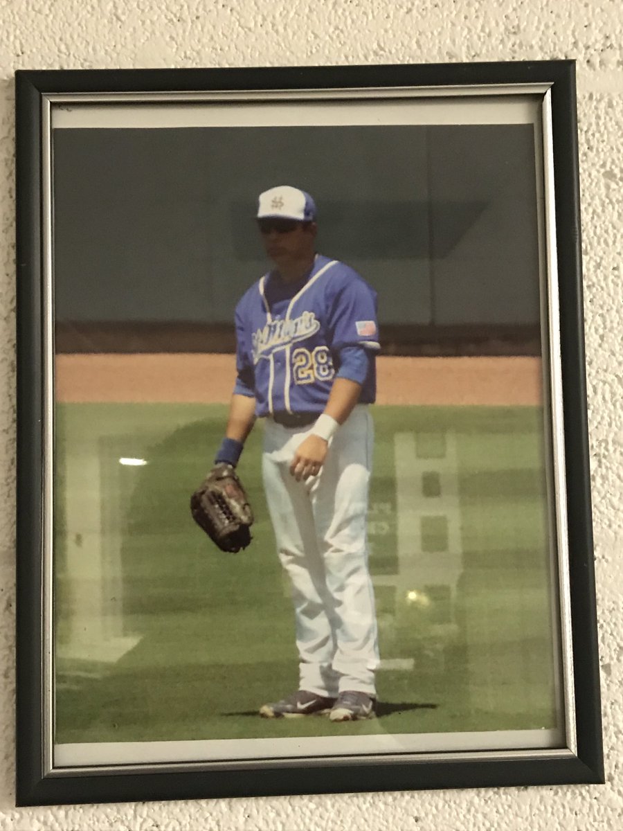 HCBaseball2017's tweet photo. # 5 Angel “ Santino “ Cedillo.  RIP from your Holy Cross Baseball ⚾️ Team and Coaches. We miss you - God Bless You Mijo.  Go Knights Go !!! GFAB !!! 💛💙⚾️ https://t.co/NWKIIQOIiU