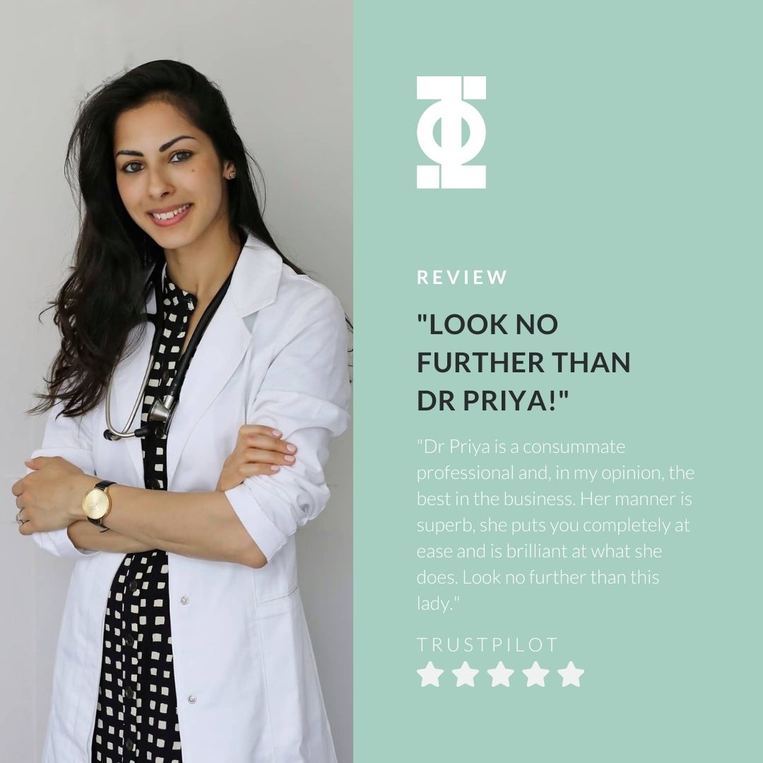 ⁣
Dr Priya Verma is the most experienced endolift practitioner in the UK. Dr Verma specialises in natural looking enhancements and age-appropriate treatments, whilst maintaining patient safety and outstanding clinical care, the core of her practice.⁣