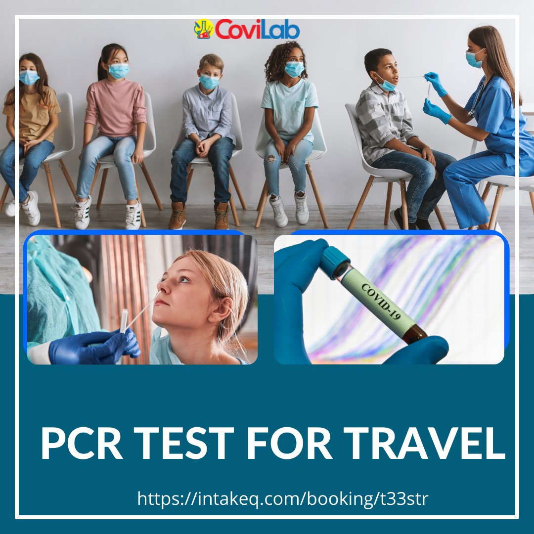 covilab's tweet photo. COVID19 RT-PCR for TRAVEL Same Day Turnaround Time 📈– Online Booking Only This is the gold standard test for active viral infection and accepted by airlines and for national or international travel.✈️
For more: https://t.co/Yn2ESq6sdf
☎️ 980-236-8605
#PCRTestNearMe #pcr #covid https://t.co/WrYsi1vKBp