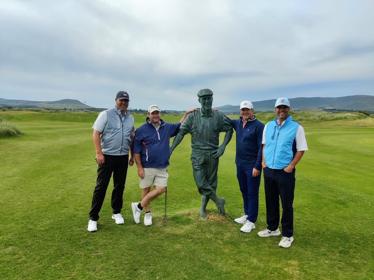 Our clients in Ireland - double round today at <a href="/traleegolflinks/">Tralee Golf Links</a> &amp; <a href="/watervillelinks/">Waterville Links</a>. #BUCKETLIST #Ireland #GolfIreland <a href="/elysiangolf/">Elysian Golf</a>