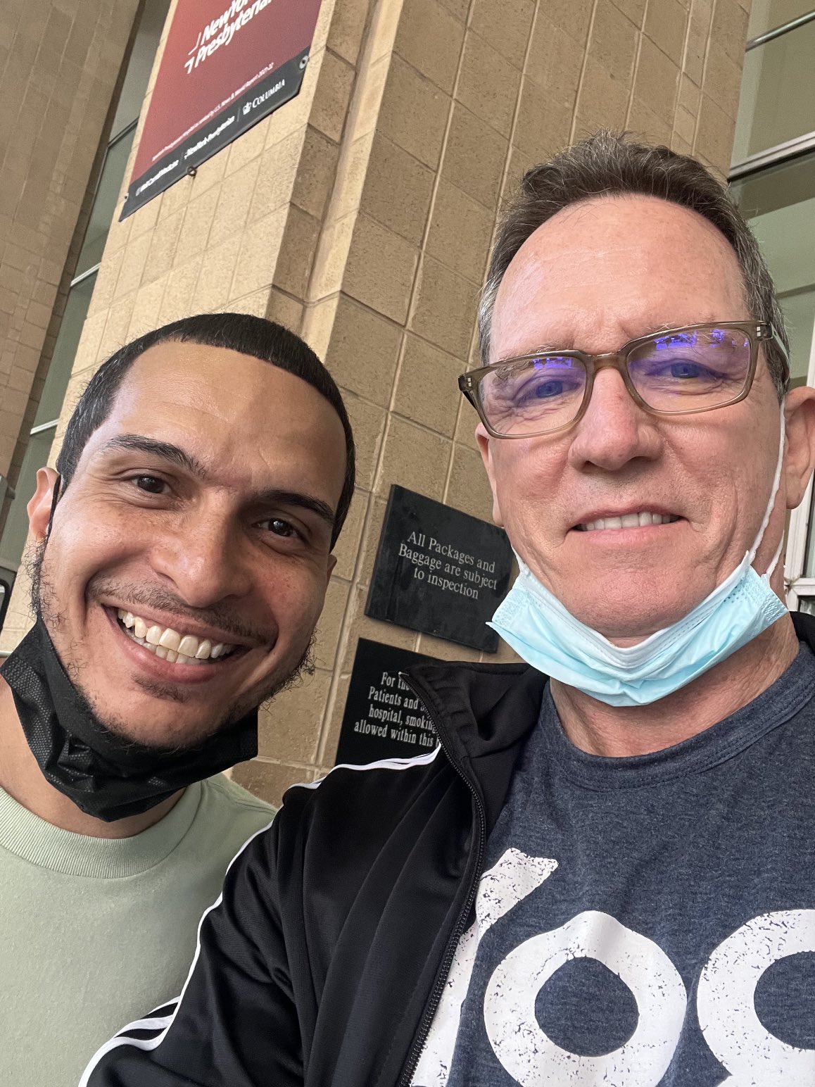 David Cone on X: Surgery is over and already walking. Leaving the hospital  now with my buddy Squeegee and my new hip!  / X