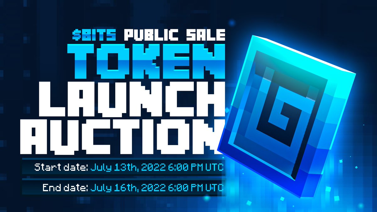 $BITS Sales will start on July 13th.
$BITS is the full fledged currency for Gridcraft.
We are super excited to allow people to get involved early.

Learn more here:
medium.com/@gridcraft/bit…

AMA tomorrow at 3:00 PM EST (07/12).

Join our telegram:
t.me/gridcraft