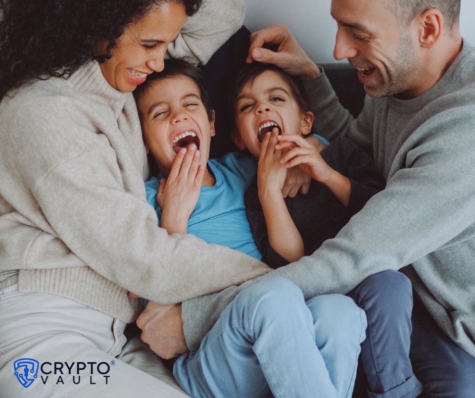 CryptovaultNet's tweet image. "I use the vault because my wife and I understand what it means to prepare for our children's future." - Loyal Family Member 

#CVT #GenerationCrypto #Crypto