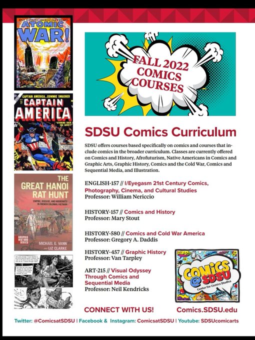 Comics at SDSU tweet media