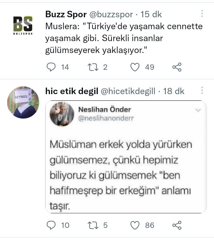 Denk geldiğim olaya bak sanırım müslüman değiliz tahmin ediyordum ama bu tesadüf olamaz 😂