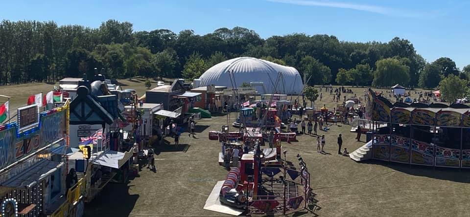 Evolutiondome's tweet photo. Our ESP stage cover basking in the sun this weekend #Events #EventProfs #StageCover #InflatableStageCover https://t.co/YVPEtUji7u