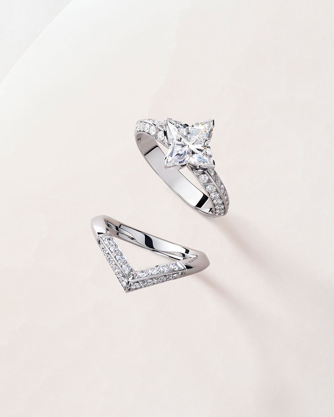 LV Diamonds Solitaire, LV Monogram Star cut - Jewelry - Collections