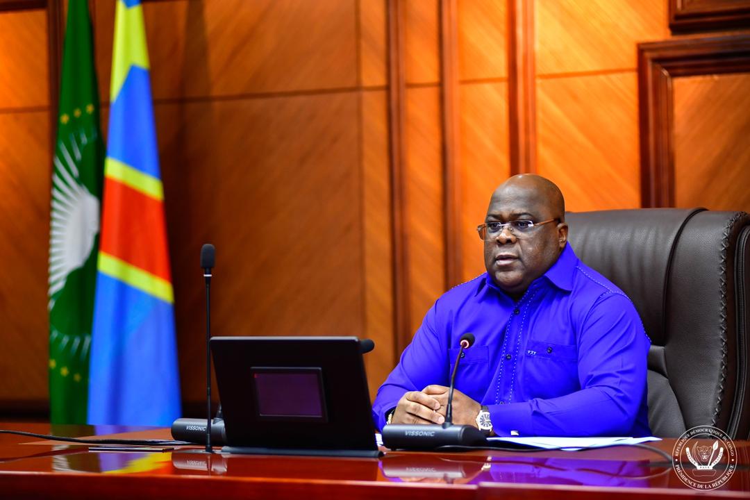 Presidence_RDC's tweet photo. 11.07.2022 l #RDC #ClimatDesAffaires #Kinshasa
Le Président de la République, Félix Antoine Tshisekedi Tshilombo, a présidé, ce lundi la 2eme réunion d'évaluation de l'état de la mise en oeuvre des réformes et assignations ministérielles en matière de climat des affaires en #RDC https://t.co/snD11AHHVJ