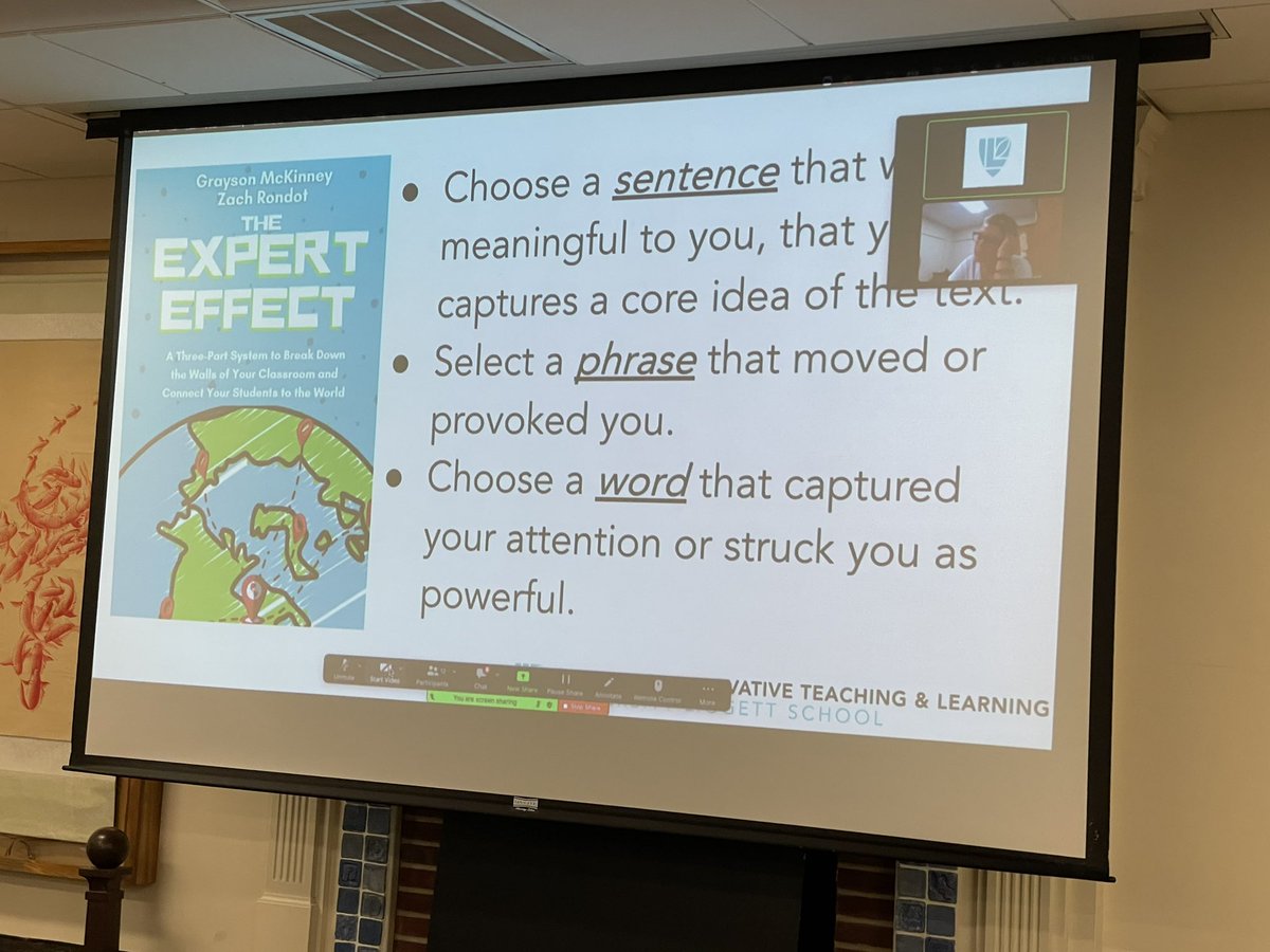 gephillip's tweet image. Word-Phrase-Sentence on the introduction to #ExpertEffectEDU book. Such a moving book. #LiggettCITL @mwmedvinsky @LiggettCITL @MrRondot @GMcKinney2