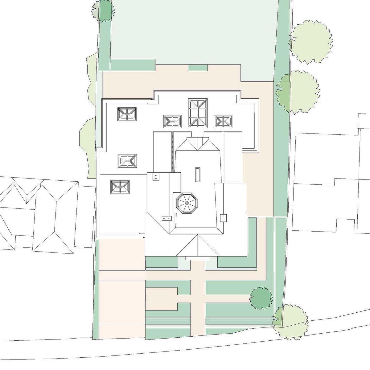 Following planning permission, we have now achieved plan sign off for Building Control.

The scheme is for a 300m2 extension to a non-listed heritage asset in Reading. Central to the design is a new helical staircase that will transform the circulation of the house.