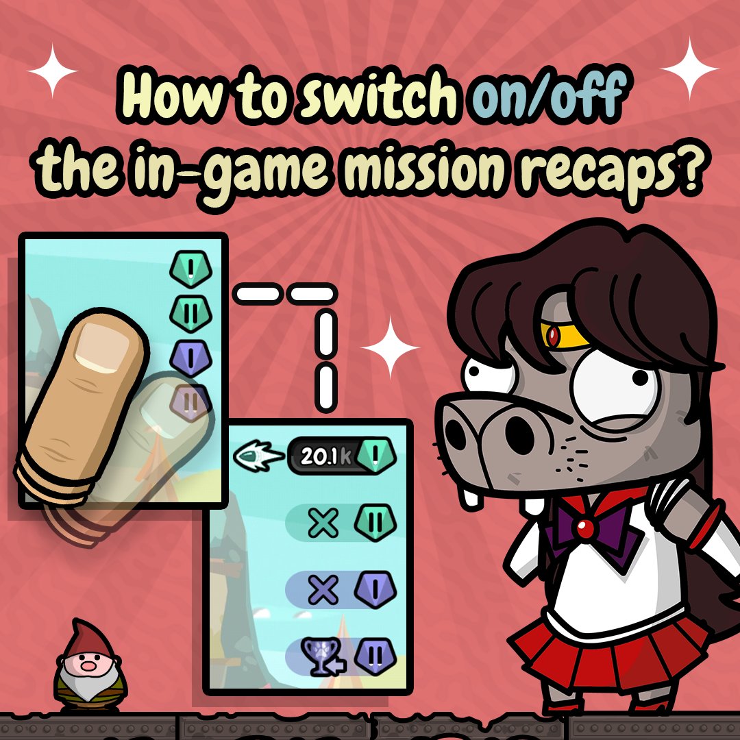 angrymals's tweet photo. #Didyouknow you can switch off/on in-game mission #recaps by simply clicking on them? https://t.co/vhI0NOXtu6
