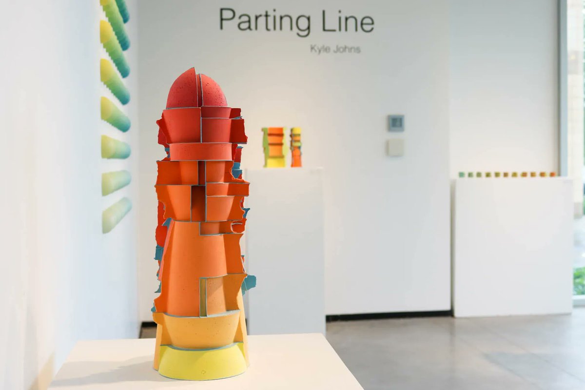 HarvardLocal's tweet photo. Don't miss the new "Parting Line" exhibition at @harvardceramics's Gallery 224, featuring ceramics by Kyle Johns, 2019-20 Artist In Residence. Gallery 224 is open by appointment, Monday–Friday, 10:00am–4:00pm. https://t.co/YVtEVm0VJ8