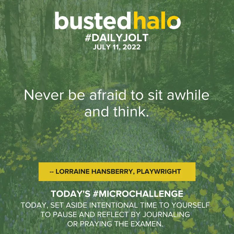 Today's #DailyJolt comes from #LorraineHansberry: