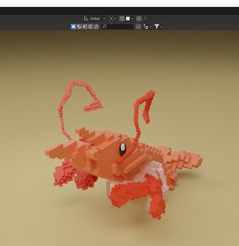 shrimp in progress
#animalsvoxels
#voxel #NFTCommmunity