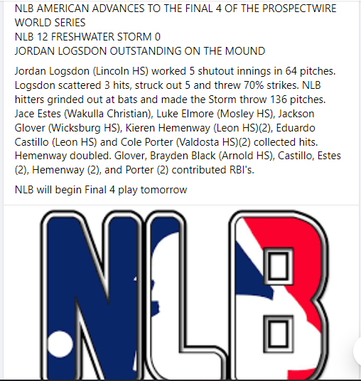 nextlevelbb's tweet photo. NLB AMERICAN ADVANCES https://t.co/RQwBfjCXwF