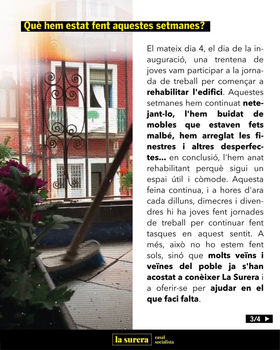 La Surera Casal Socialista tweet media