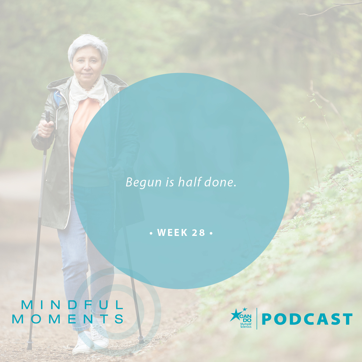 CanDoMS's tweet photo. New week, new mantra.
Listen now: https://t.co/SgUgxDGMbv
#mswarrior #msjourney #candomultiplesclerosis #thrivewithms #wellness #mindfulmoments https://t.co/EZkHztXoBr