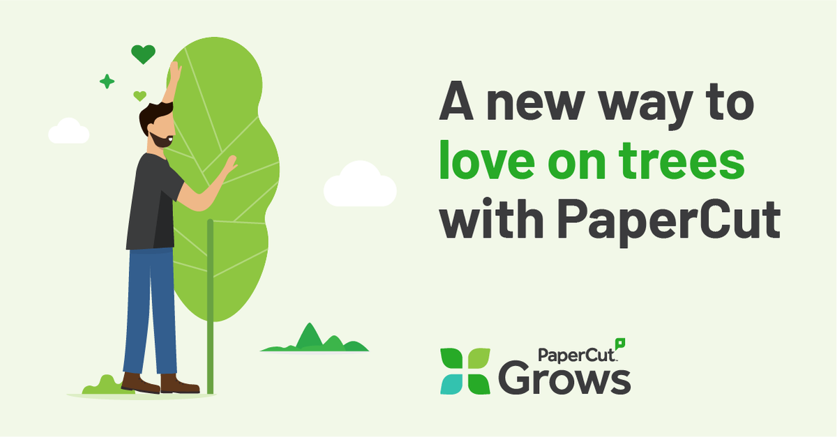 PaperCutDev's tweet photo. Join our new Forest Positive sustainability program, PaperCut Grows, to plant more trees than your printing uses. 🌲 https://t.co/Vwf1EdSBXJ

#papercutgrows #forestpositiveprinting #printfortrees https://t.co/TgcYhEwVCb