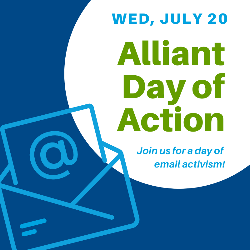 AlliantCU's tweet photo. Join us for #AlliantDayOfAction! 

$64.5 B in #DigitalInclusion funding just hit state budgets. Tell your elected officials why #DigitalEquity matters. 

Check back next week for a step-by-step guide to emailing your policymakers. 

Visit https://t.co/dD1pihrNIM to learn more. https://t.co/algXFWf1uP