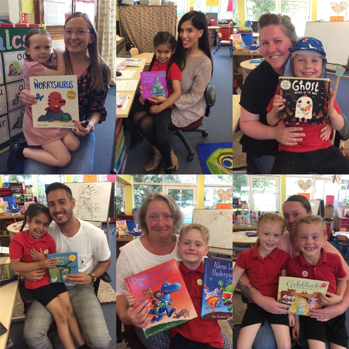 goodyers_end's tweet photo. Thank you to all or Reception's #SecretReaders. We have loved welcoming you into our classroom to continue to promote our love of reading! We read because: #WeWantTo #WeNeedTo #WeKnowHow #ReceptionTweet https://t.co/Lz6MRE6azD