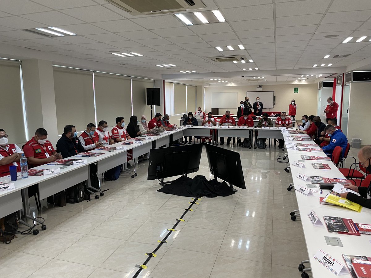SocorrosSedeNac's tweet photo. iniciamos la 2a Reunion de Referentes de Acceso Mas Seguro del continente Americano con la presencia de 17 Sociedades Nacionales #CICR #IFRC https://t.co/nMT6izwG4b