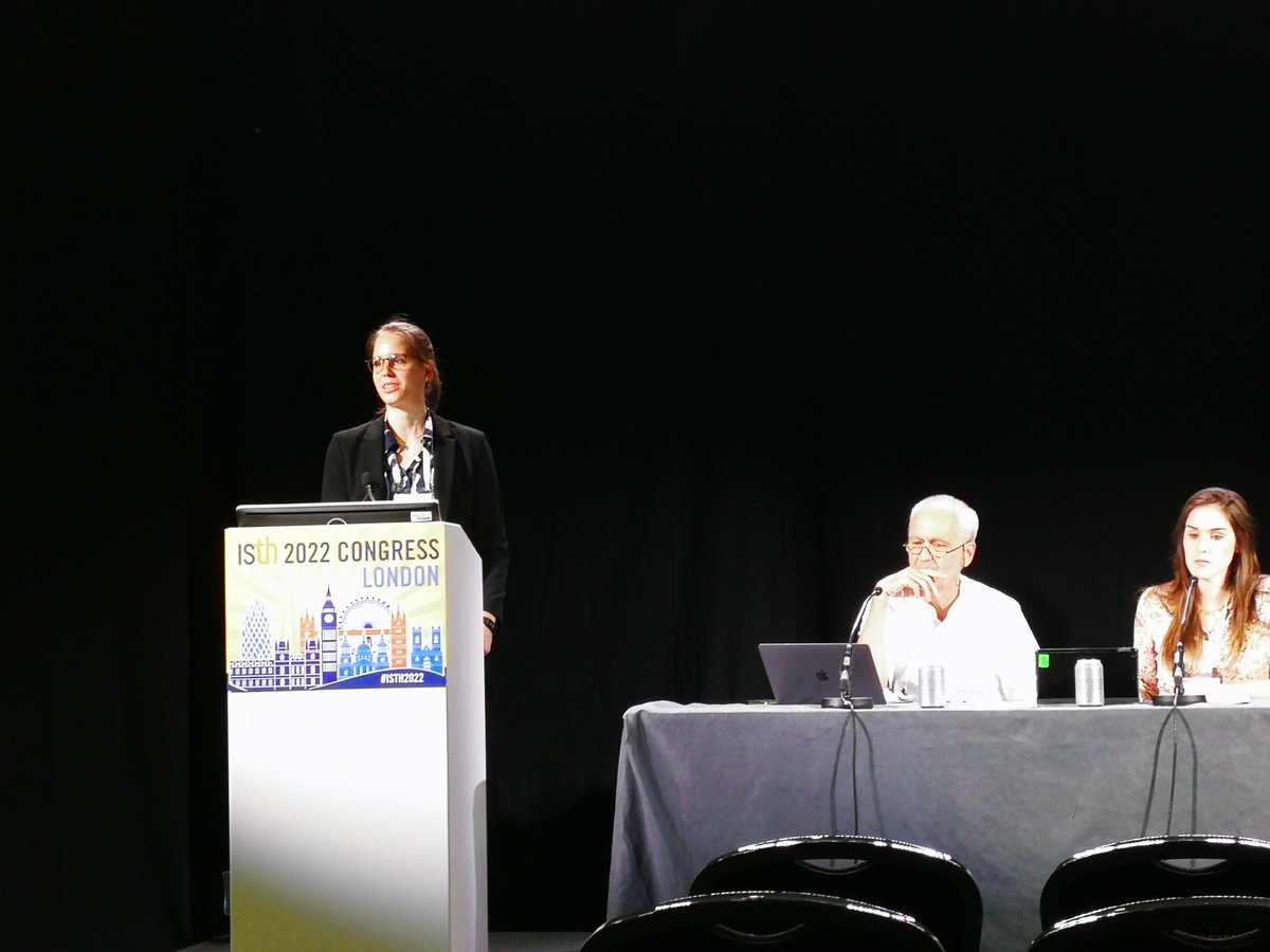 Zoltan Nagy (@zoltannagyphd) on Twitter photo Vanessa Göb is now talking about CLEC-2 and cerebral venous #thrombosis <a href="/NieswandtLab/">NieswandtLab</a>
<a href="/StegnerLab/">StegnerLab (see @StegnerLab@med-mastodon.com)</a> #ISTH2022 Vanessa Göb is now talking about CLEC-2 and cerebral venous #thrombosis <a href="/NieswandtLab/">NieswandtLab</a>
<a href="/StegnerLab/">StegnerLab (see @StegnerLab@med-mastodon.com)</a> #ISTH2022