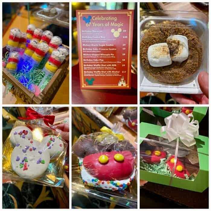 MouseWait's tweet photo. Celebrating 67 Years of Magic! Treats from the Grand Californian lobby. pc grapesoda #mousewait #anaheim  #disneyland #67years #grandcalifornian #treats #sweets #food https://t.co/M9qrsvA4mF https://t.co/iXiMg5rrBn