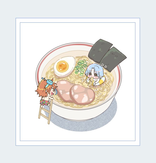 「chopsticks closed eyes」 illustration images(Latest)｜21pages