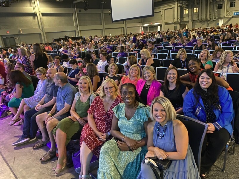 HBushelman's tweet photo. Celebrating the 2022 state school counselors of the year this morning!! Humbled and blessed to be a part of this group!! #ASCA22 #SCOY2022 @ASCAtweets @KentuckySCA https://t.co/c6H31WxzYa
